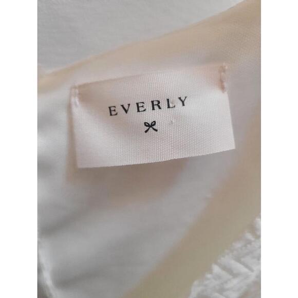 Anthropologie Everly Lace Skater Dress - White - Size M - Picture 9 of 10